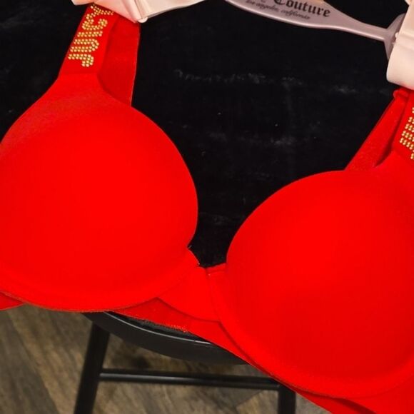 Juicy Couture 2-PK Logo Strap Sexy Push-Up Bra Set - Picture 5 of 8